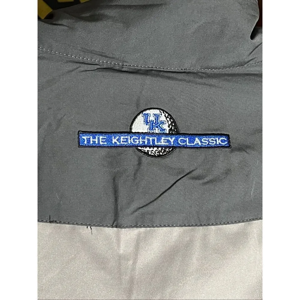 Nike Golf Men's 1/2 Zip University Kentucky Windbreaker Pullover Jacket